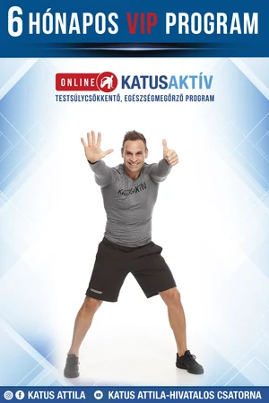 ONLINE KATUSAKTÍV 6 HÓNAPOS (24 hetes) VIP PROGRAM