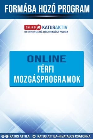 ONLINE FÉRFI MOZGÁSPROGRAMOK