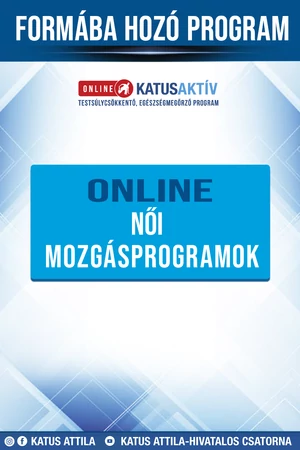 ONLINE NŐI MOZGÁSPROGRAMOK
